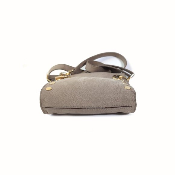HAMMITT Crossbody 'Tony Small' Handbag Taupe Nubuck Leather Bag - Picture 5 of 13